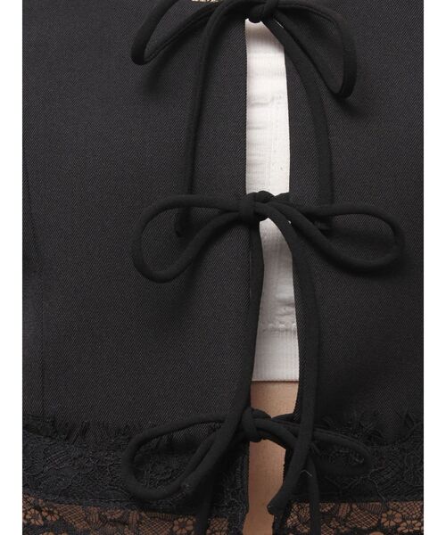 EVRIS（エヴリス）の「レースアップリボンビスチェ【セットアップ着用可能】（シャツ/ブラウス・レディース・ブラック/ブラウン/その他1・FREE）」の16枚目の写真