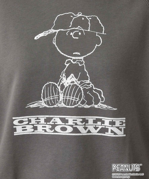 Dessin(デッサン)の「PEANUTSスウェット(スウェット・レディース・ピンク系/ブラウン系その他/グレー・02/04)」の7枚目の写真