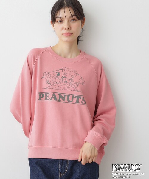 Dessin(デッサン)の「PEANUTSスウェット(スウェット・レディース・ピンク系/ブラウン系その他/グレー・02/04)」の8枚目の写真