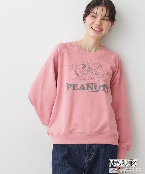 Dessin(デッサン)の「PEANUTSスウェット(スウェット・レディース・ピンク系/ブラウン系その他/グレー・02/04)」の9枚目の写真
