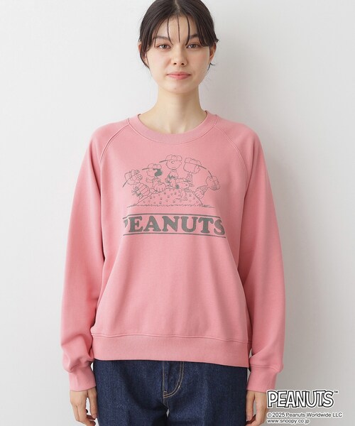 Dessin(デッサン)の「PEANUTSスウェット(スウェット・レディース・ピンク系/ブラウン系その他/グレー・02/04)」の16枚目の写真