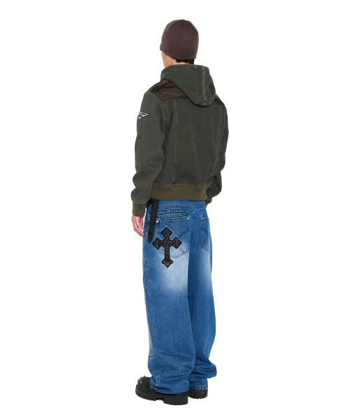 AKM CROS2 Denim Pants (Blue)（デニムパンツ）｜AAKAM（アーカム）の