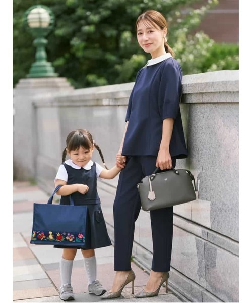ST.ROONEY（セントルーニー）の「クレリックプルオーバートップス【低身長・小柄女性向け】（シャツ/ブラウス・レディース・ベージュ/ネイビー/ブラック・XS）」の14枚目の写真