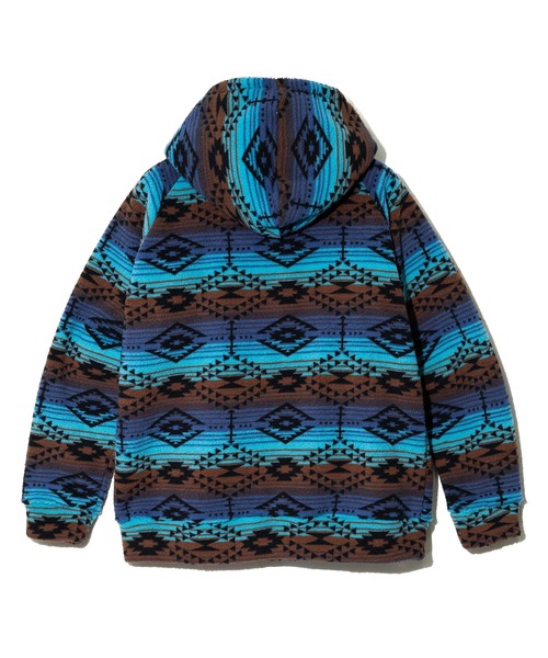 go slow caravan（ゴースローキャラバン）の「BAYCANT/ベイカント　総柄フリースパーカー（パーカー・メンズ・その他1/その他2/その他3・MEDIUM/LARGE/X-LARGE）」の7枚目の写真