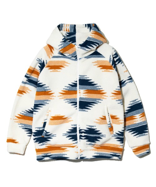 go slow caravan（ゴースローキャラバン）の「BAYCANT/ベイカント　総柄フリースパーカー（パーカー・メンズ・その他1/その他2/その他3・MEDIUM/LARGE/X-LARGE）」の9枚目の写真