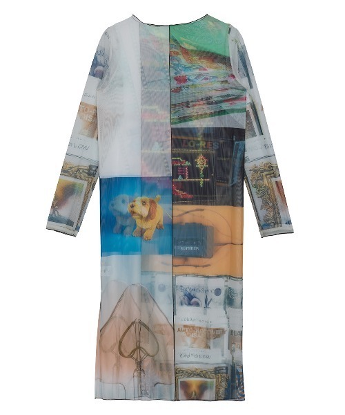 Ameri(アメリ)の「2WAY EMOTIONAL COLLAGE SHEER TOP(Tシャツ/カットソー・レディース・マルチ・SMALL/MEDIUM)」の15枚目の写真