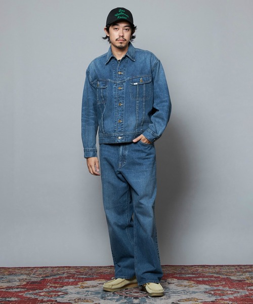 Lee(リー)の「Lee/リー【101周年記念モデル】101 ANNIVERSARY 101-Z LOOSE(デニムパンツ・メンズ・ブルー・X-LARGE/LARGE/MEDIUM/SMALL)」の1枚目の写真
