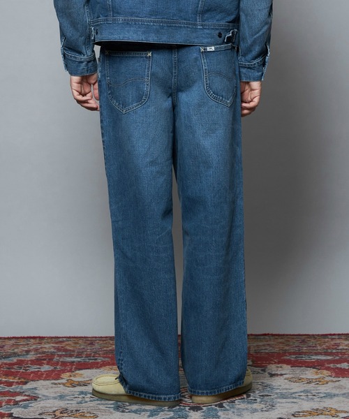Lee(リー)の「Lee/リー【101周年記念モデル】101 ANNIVERSARY 101-Z LOOSE(デニムパンツ・メンズ・ブルー・X-LARGE/LARGE/MEDIUM/SMALL)」の3枚目の写真