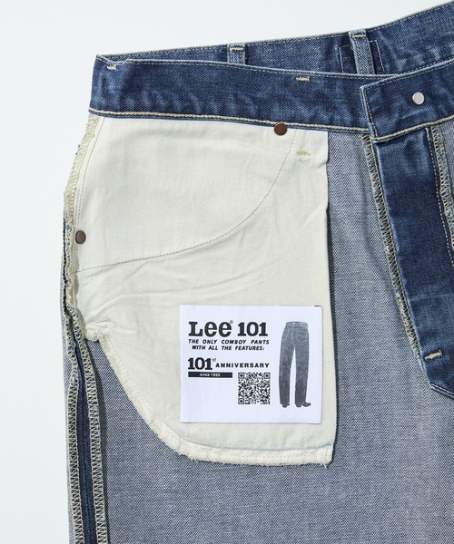 Lee(リー)の「Lee/リー【101周年記念モデル】101 ANNIVERSARY 101-Z LOOSE(デニムパンツ・メンズ・ブルー・X-LARGE/LARGE/MEDIUM/SMALL)」の15枚目の写真