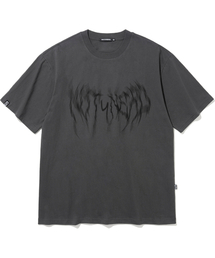 NOT4NERD（ノットフォーナード）の「Thunder Blur Logo T-Shirts - Charcoal（Tシャツ/カットソー）」