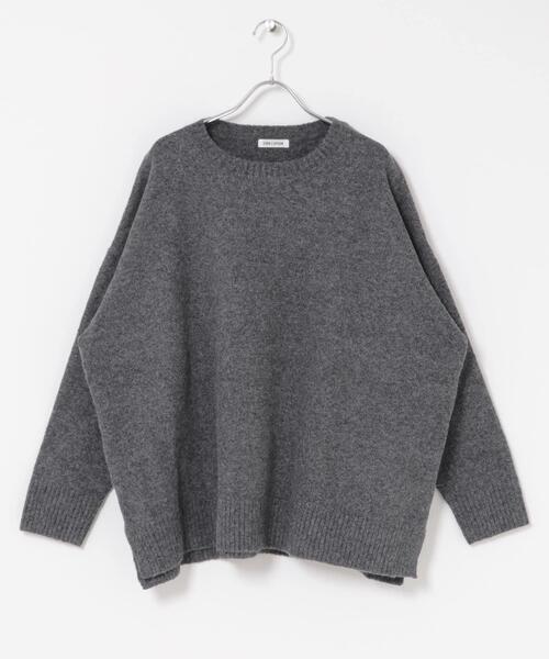 FORK&SPOON（フォークアンドスプーン）の「FORK&SPOON　コットンブレンドチュニックニット（ニット/セーター・レディース・ブルー/グレー/ベージュ・1）」の17枚目の写真