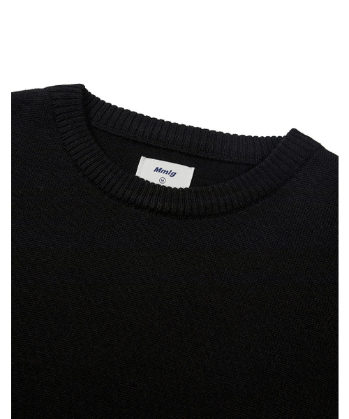 MMLG（エムエムエルジー）の「[Mmlg] MM AUTHENTIC KNIT (BLACK)（ニット/セーター・レディース・その他・SMALL/MEDIUM/LARGE）」の3枚目の写真