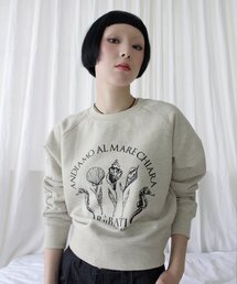 Shell Flower Sweatshirt (OATMEAL)