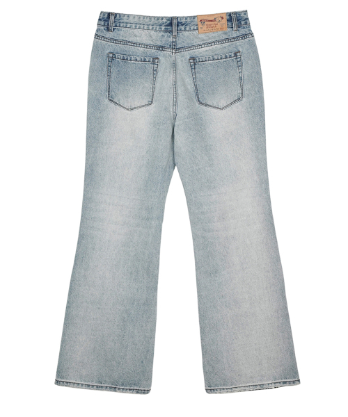 FDR(エフディーアール)の「Mans Vintage Flare Fit Denim Jeans Blue(デニムパンツ・メンズ・その他・MEDIUM/LARGE)」の6枚目の写真
