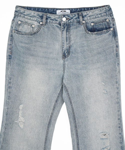 FDR(エフディーアール)の「Mans Vintage Flare Fit Denim Jeans Blue(デニムパンツ・メンズ・その他・MEDIUM/LARGE)」の7枚目の写真
