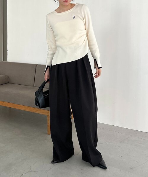 セール】1ポイントバイカラーニット（ニット/セーター）｜CAPRICIEUX