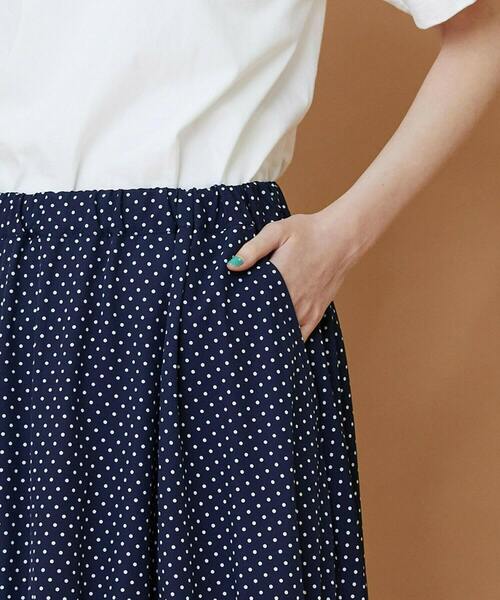 FRAPBOIS(フラボア)の「スプラッシュドット スカート(スカート・レディース・ブラック/ネイビー・0/1)」の5枚目の写真
