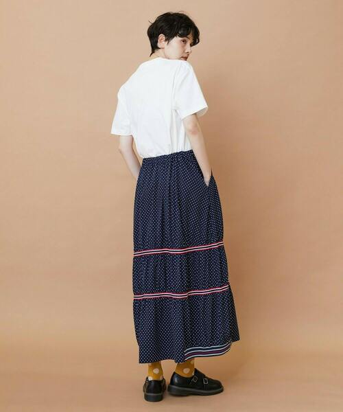 FRAPBOIS(フラボア)の「スプラッシュドット スカート(スカート・レディース・ブラック/ネイビー・0/1)」の13枚目の写真