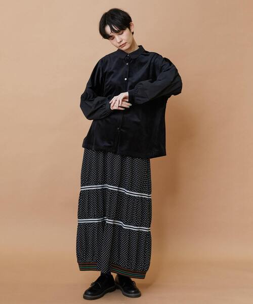 FRAPBOIS(フラボア)の「スプラッシュドット スカート(スカート・レディース・ブラック/ネイビー・0/1)」の19枚目の写真