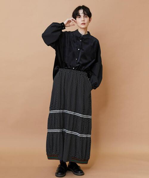 FRAPBOIS(フラボア)の「スプラッシュドット スカート(スカート・レディース・ブラック/ネイビー・0/1)」の20枚目の写真