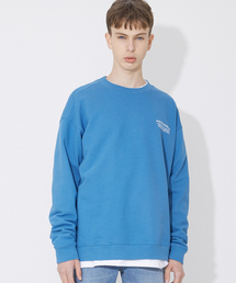 PIECE WORKER（ピースウォーカー）の「OVERSIZE LETTERING M TO M - Blue（スウェット）」