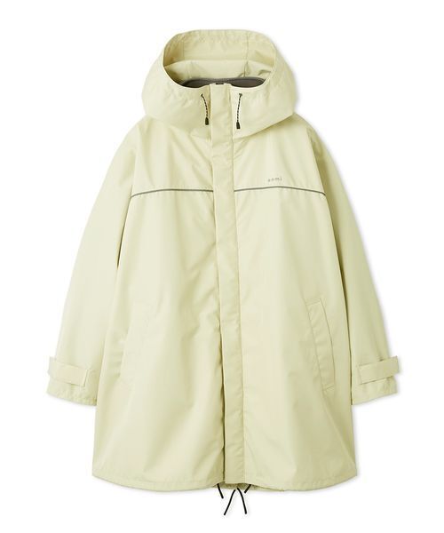 emmi（エミ）の「フリースライナー付きユーティリティコート（ダウンジャケット/コート・レディース・ライム/ブラック/オフホワイト・0/1）」の3枚目の写真