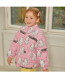 MINIDOU（ミニドウ）の「Secret Rabbit Kids Polar Fleece Reversible Zip-Up Jacket（ブルゾン）」