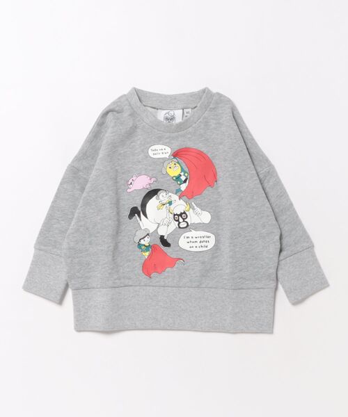 子煩悩レスラー】別注プリントトレーナー（スウェット）｜MARKEY'S