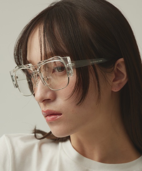 Narcissus（ナルシス）の「ハーフリムサングラス（サングラス・レディース・その他/ブラック・FREE）」の4枚目の写真