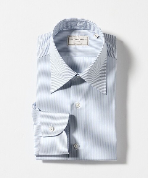 UNITED ARROWS(ユナイテッドアローズ)の「イージーケア AG ペンシルストライプ レギュラカラーシャツ ー抗菌防臭ー(シャツ/ブラウス・メンズ・ライトブルー・39cm/38cm/41cm/40cm)」の1枚目の写真