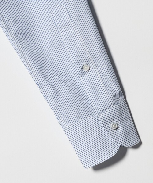 UNITED ARROWS(ユナイテッドアローズ)の「イージーケア AG ペンシルストライプ レギュラカラーシャツ ー抗菌防臭ー(シャツ/ブラウス・メンズ・ライトブルー・39cm/38cm/41cm/40cm)」の17枚目の写真
