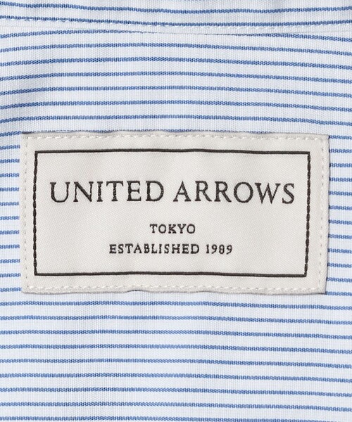 UNITED ARROWS(ユナイテッドアローズ)の「イージーケア AG ペンシルストライプ レギュラカラーシャツ ー抗菌防臭ー(シャツ/ブラウス・メンズ・ライトブルー・39cm/38cm/41cm/40cm)」の11枚目の写真