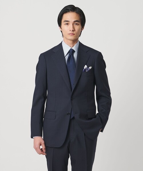 UNITED ARROWS(ユナイテッドアローズ)の「イージーケア AG ペンシルストライプ レギュラカラーシャツ ー抗菌防臭ー(シャツ/ブラウス・メンズ・ライトブルー・39cm/38cm/41cm/40cm)」の3枚目の写真