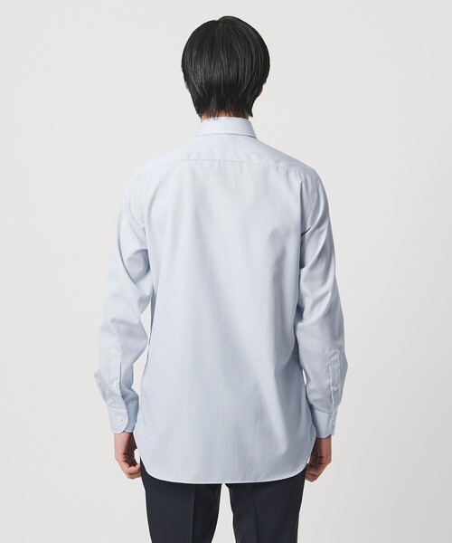 UNITED ARROWS(ユナイテッドアローズ)の「イージーケア AG ペンシルストライプ レギュラカラーシャツ ー抗菌防臭ー(シャツ/ブラウス・メンズ・ライトブルー・39cm/38cm/41cm/40cm)」の7枚目の写真