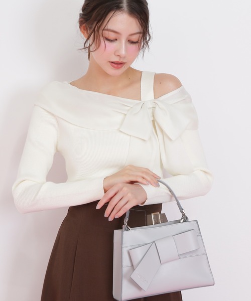 ◇アシメリボンニット（ニット/セーター）｜JILL by JILL STUART