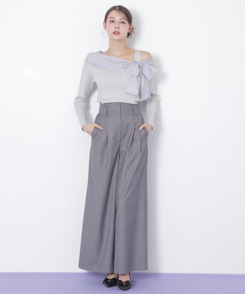 ◇アシメリボンニット（ニット/セーター）｜JILL by JILL STUART