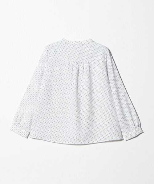 A DAY IN THE LIFE UNITED ARROWS(アデイインザライフユナイテッドアローズ)の「ドビー フェイクパールボタン ブラウス <A DAY IN THE LIFE>(シャツ/ブラウス・レディース・ベージュ/ライトグレー/ライトピンク/オフホワイト・FREE)」の15枚目の写真