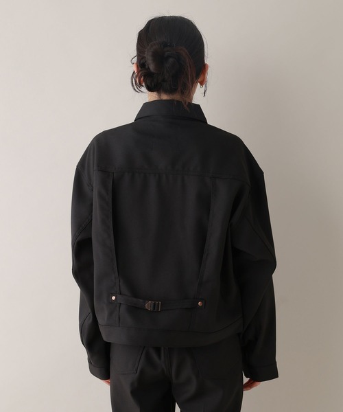 Wrangler(ラングラー)の「<Wrangler>別注デザインブルゾン(ブルゾン・レディース・ネイビー/ブラック・LARGE/MEDIUM)」の9枚目の写真