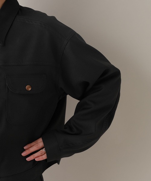 Wrangler(ラングラー)の「<Wrangler>別注デザインブルゾン(ブルゾン・レディース・ネイビー/ブラック・LARGE/MEDIUM)」の14枚目の写真