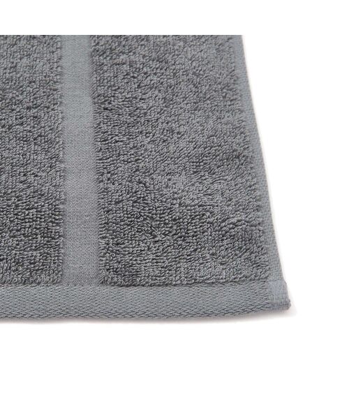 ヴァレセットバスタオル ドット グレー 2枚セット 新生活 引っ越し 60