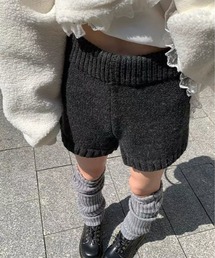 WEGO | WEGO/ハイゲージニットショートパンツ(その他パンツ)