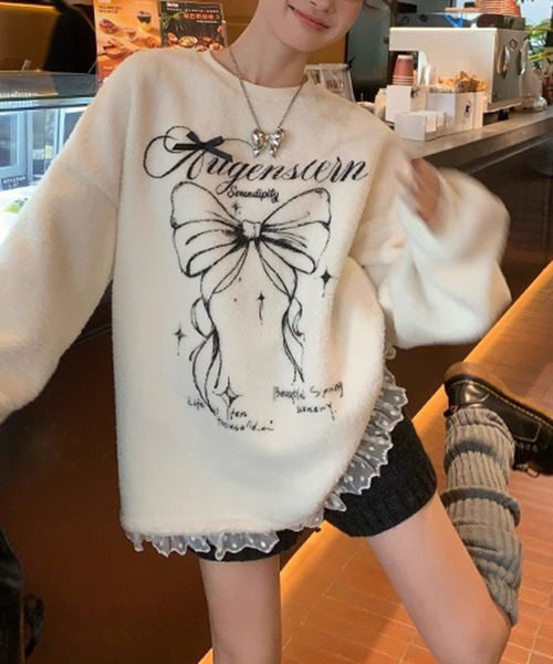 WEGO(ウィゴー)の「WEGO/ハイゲージニットショートパンツ(その他パンツ・レディース・ブラック/グレー/ダークグレー/ブラウン・FREE)」の21枚目の写真