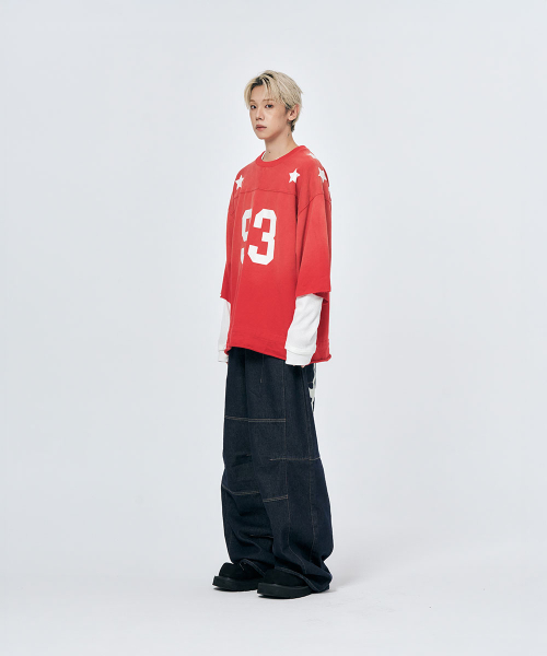 SCHISM INDUCING（スキズムインデューシング）の「3D TRUE BAGGY JEANS NAVY（デニムパンツ・レディース・その他・MEDIUM/LARGE）」の10枚目の写真
