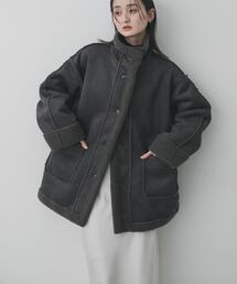 SENSE OF PLACE by URBAN RESEARCH | フェイクムートンスタンドジャケット(ムートンコート)