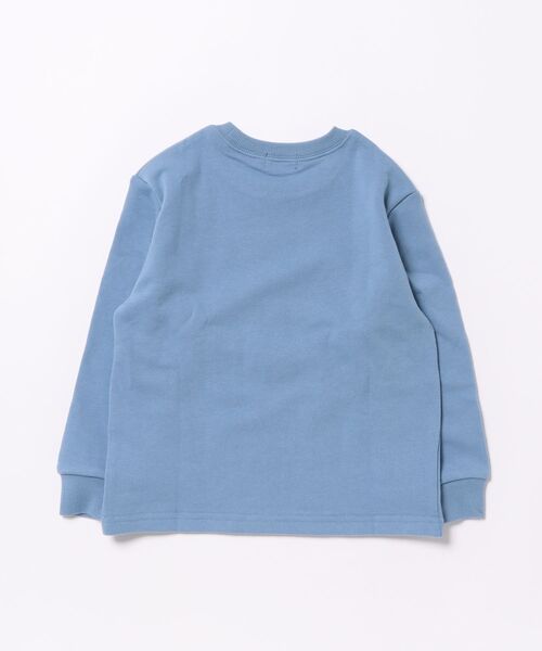 Moujonjon（ムージョンジョン）の「【WEB限定】働く車裏毛トレーナー（スウェット・キッズ・ブルー/スミクロ・90/95/100/110/120）」の10枚目の写真