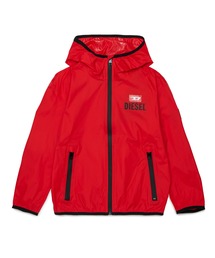 DIESEL KIDS（ディーゼルキッズ）の「DIESEL（ディーゼル）Kids & Junior ワンポイントブランドロゴシップアップジャケット（ブルゾン）」