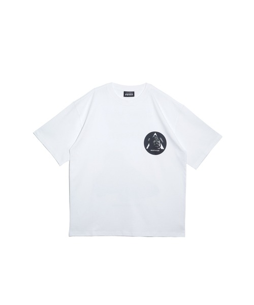 NISHIMOTO IS THE MOUTH(ニシモト イズ ザ マウス)の「S/S TEE | blackweirdos / NISHIMOTO IS THE MOUTH(Tシャツ/カットソー・メンズ・ブラック/ホワイト・LARGE/X-LARGE/MEDIUM)」の2枚目の写真