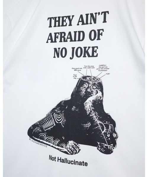 NISHIMOTO IS THE MOUTH(ニシモト イズ ザ マウス)の「S/S TEE | blackweirdos / NISHIMOTO IS THE MOUTH(Tシャツ/カットソー・メンズ・ブラック/ホワイト・LARGE/X-LARGE/MEDIUM)」の8枚目の写真