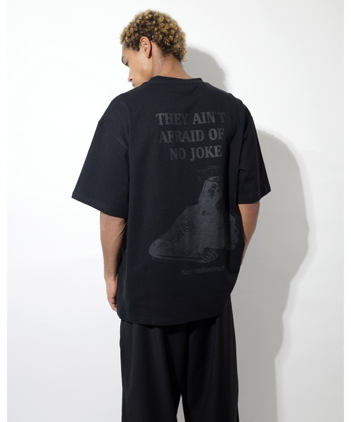 NISHIMOTO IS THE MOUTH(ニシモト イズ ザ マウス)の「S/S TEE | blackweirdos / NISHIMOTO IS THE MOUTH(Tシャツ/カットソー・メンズ・ブラック/ホワイト・LARGE/X-LARGE/MEDIUM)」の10枚目の写真
