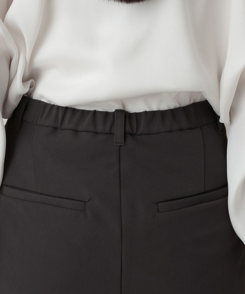 A part by（アパートバイ）の「ニジュウオリストレッチパンツ（その他パンツ・レディース・チャコールグレー/ブラック・MEDIUM/SMALL）」の16枚目の写真